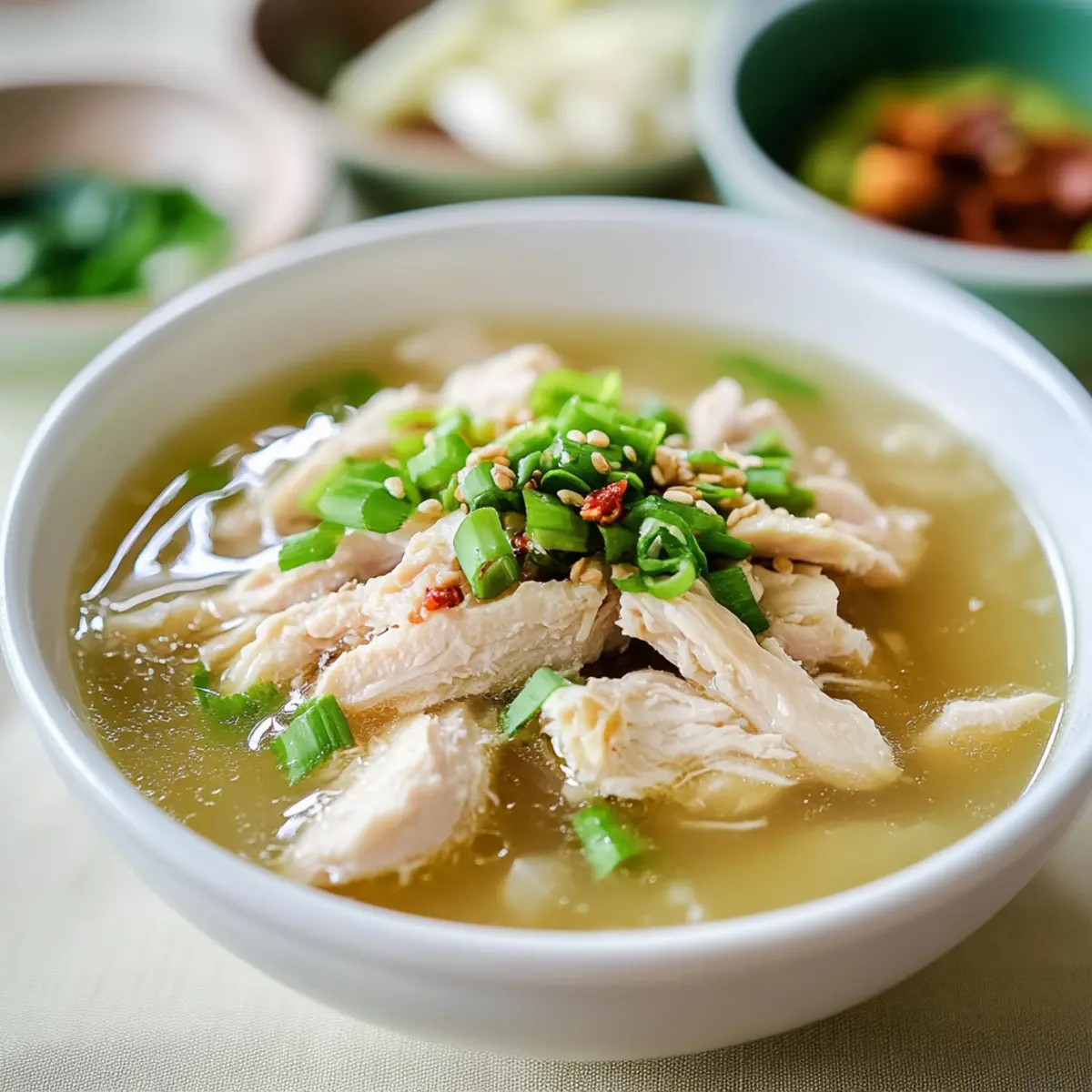Dakgomtang (Korean Chicken Soup)
