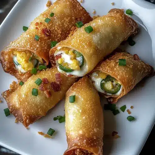 Bacon Jalapeño Popper Eggrolls