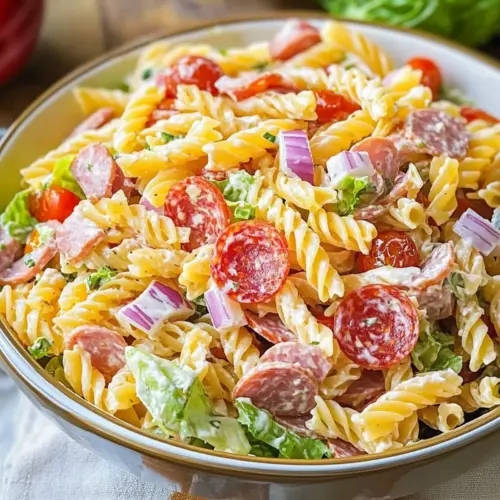 Italian Grinder Pasta Salad