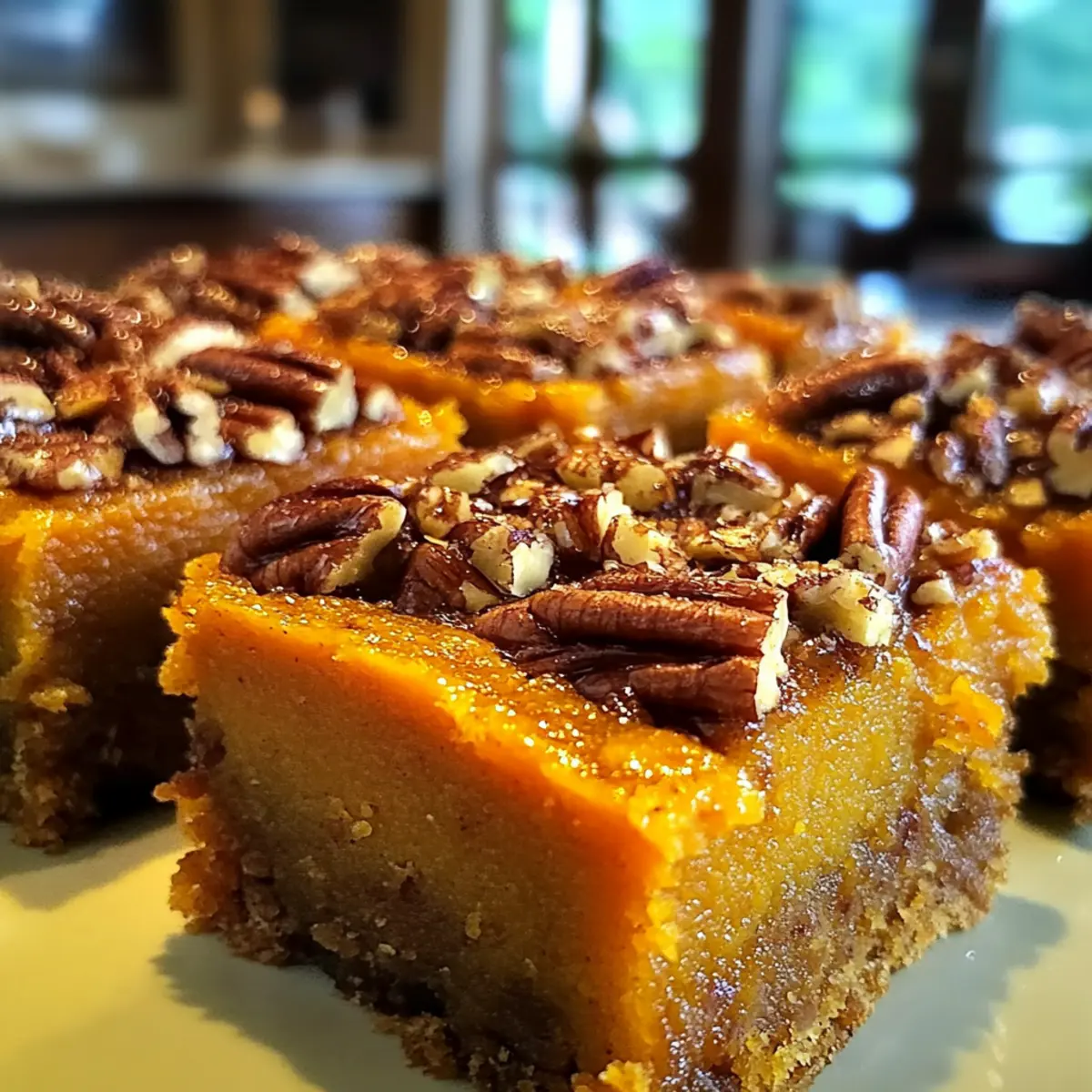 Sweet Potato Pecan Bars