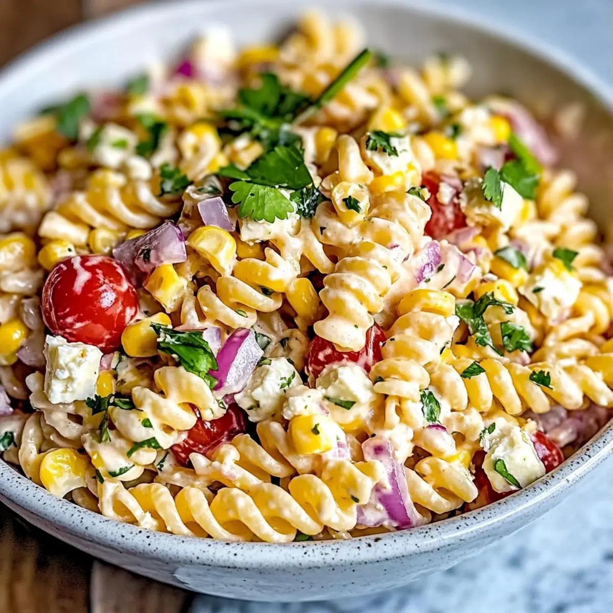 Street Corn Pasta Salad