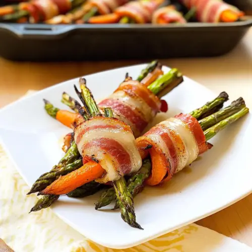 Bacon Wrapped Vegetables