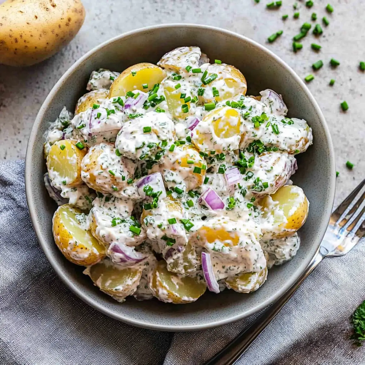 Onion Potato Salad