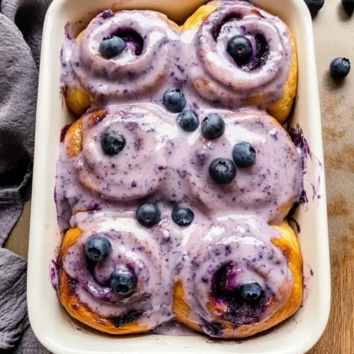 Blueberry Cinnamon Rolls