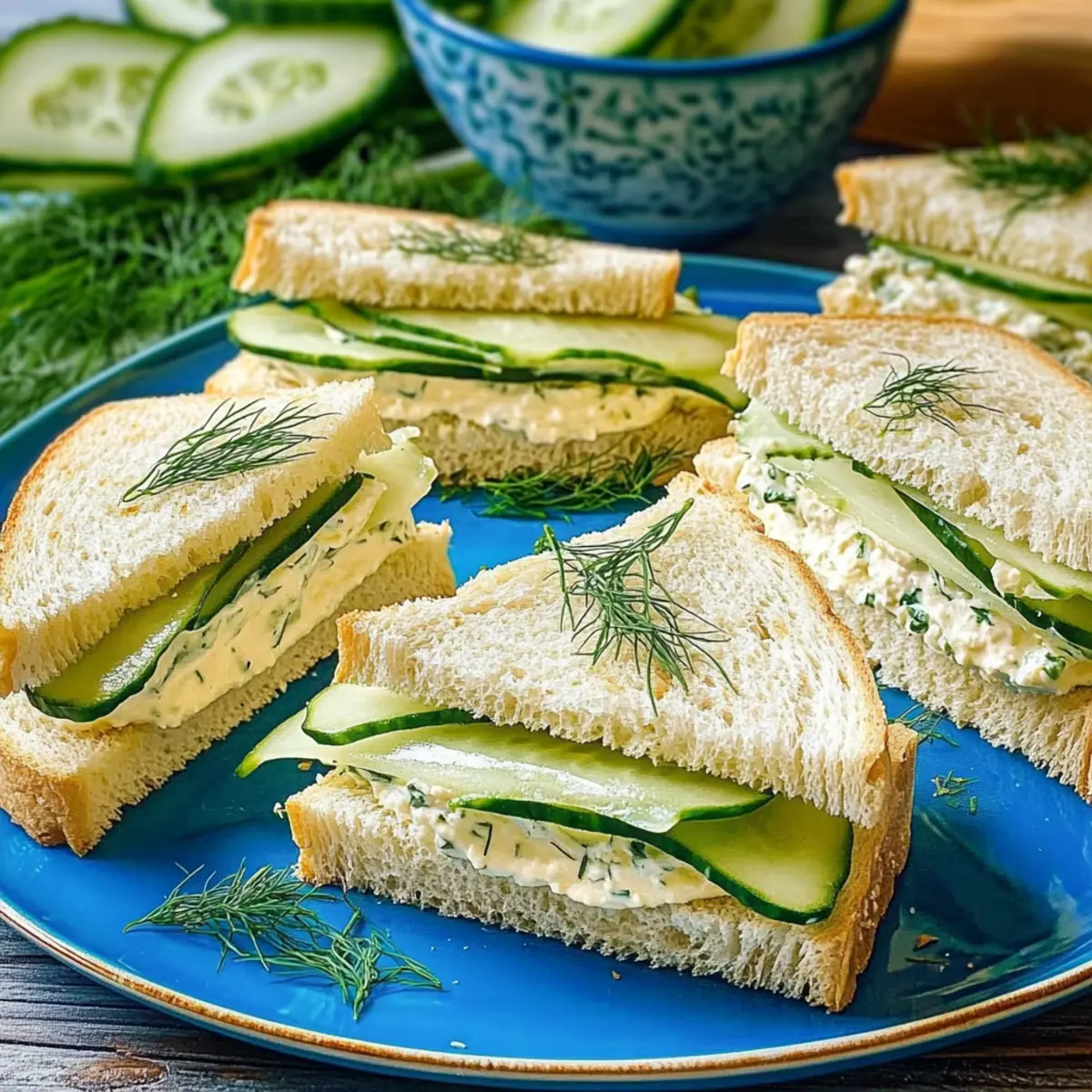 Cucumber Sandwiches