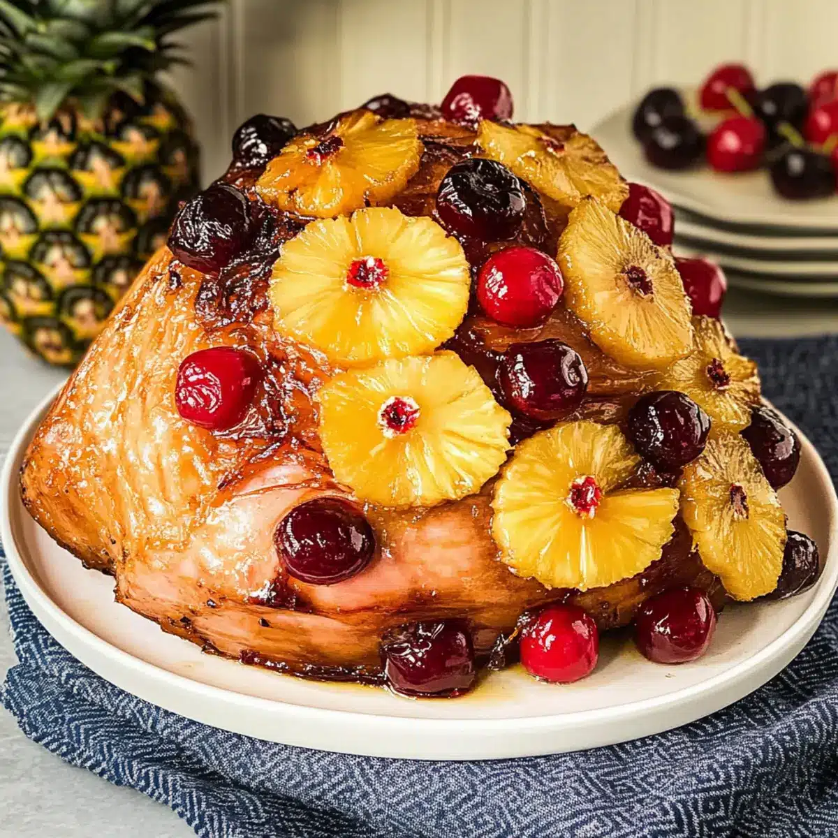 Pineapple Glazed Ham
