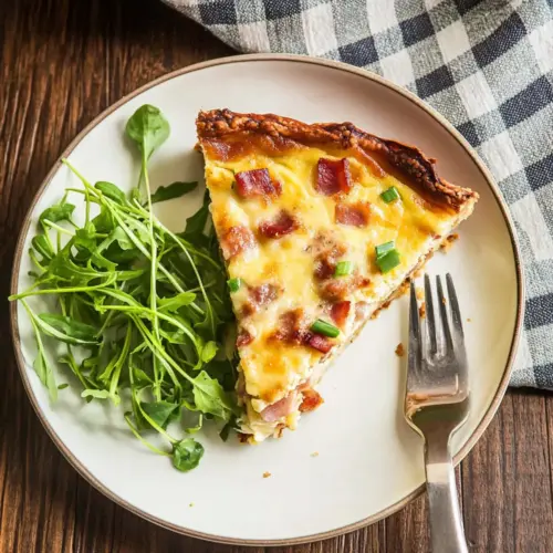 Crustless Quiche Lorraine