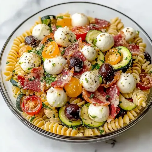 Savory Keto Pasta Salad