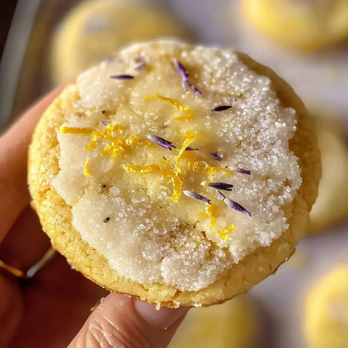 Lemon Lavender Cookies