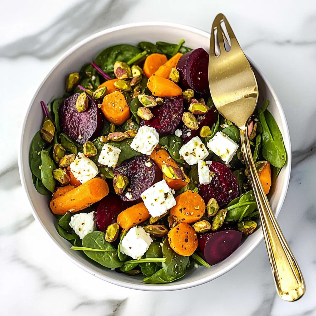 Roasted Beet and Carrot Salad