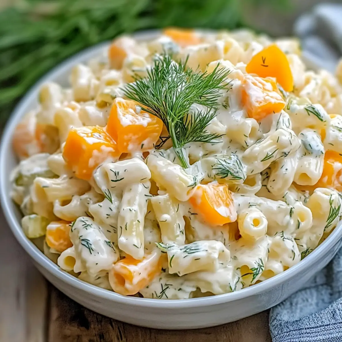 Best Dill Pasta Salad
