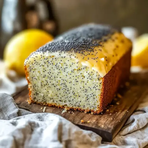 Zesty Greek Yogurt Lemon Poppy Seed Bread