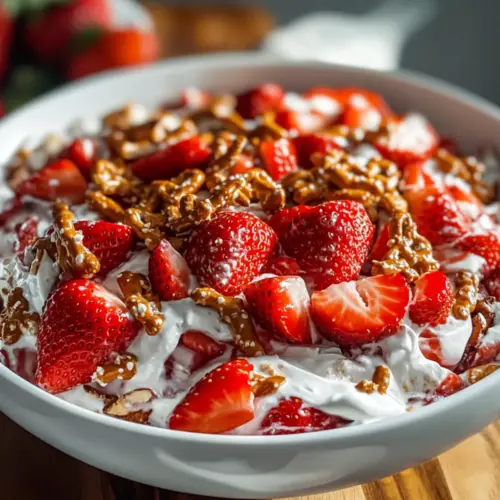 Strawberry Crackle Salad
