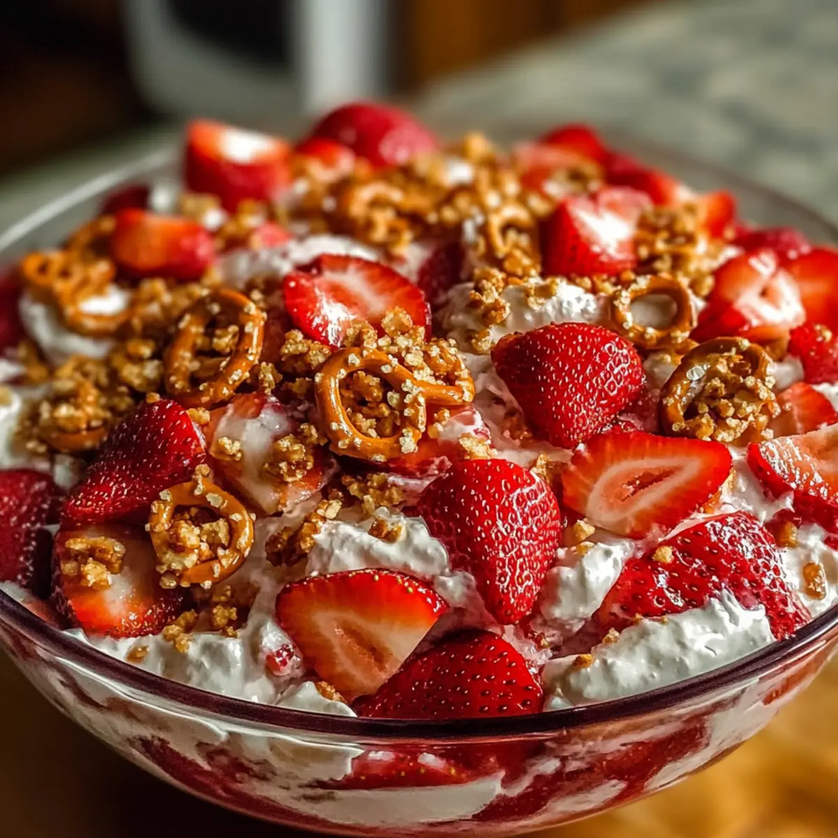 Strawberry Crackle Salad