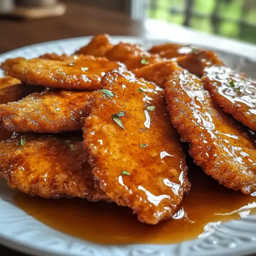 Hot Honey Chicken Cutlets