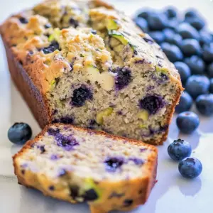 Blueberry Banana Zucchini Bread