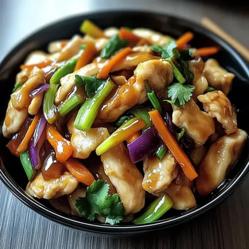 Savory Moo Shu Chicken Wraps