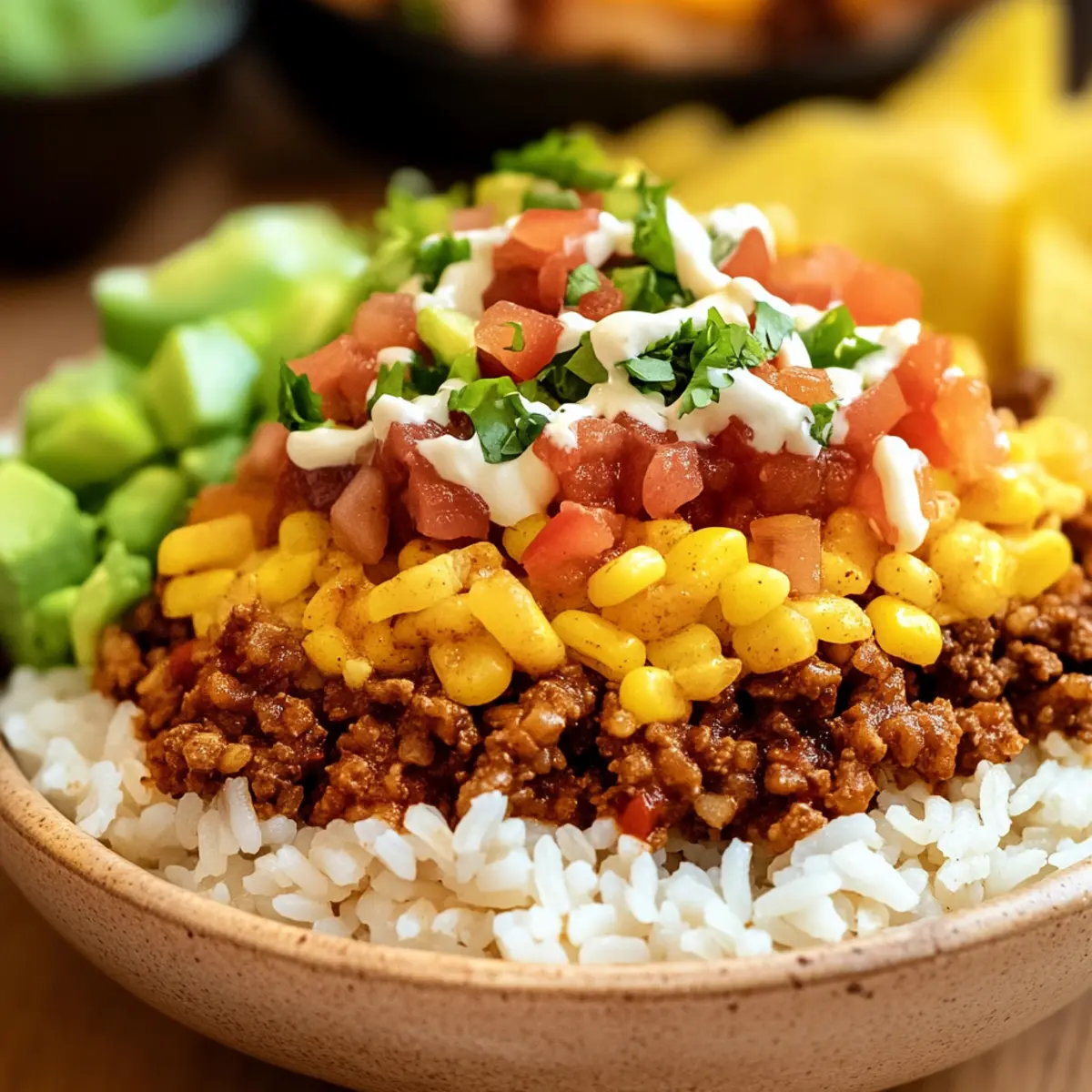 Taco Rice Bowl
