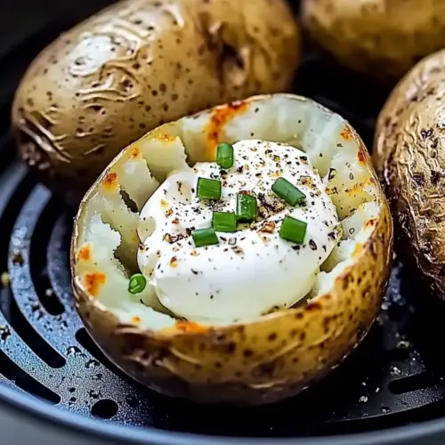 Air Fryer Baked Potatoes