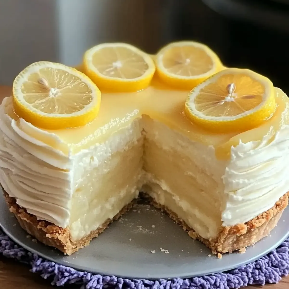 Baby Lemon Impossible Pies