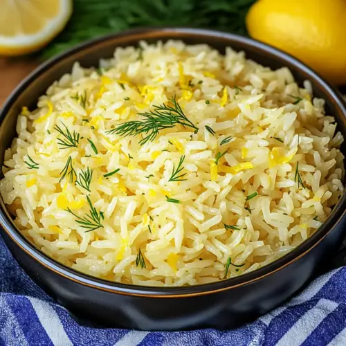 Easy Greek Lemon Rice
