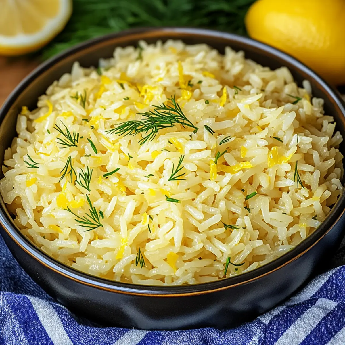 Easy Greek Lemon Rice