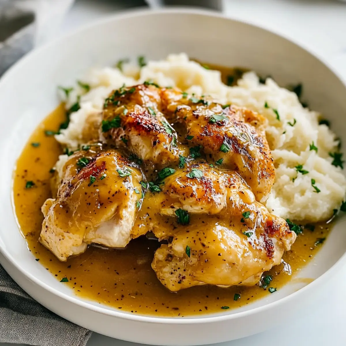 Slow Cooker Honey Mustard Chicken