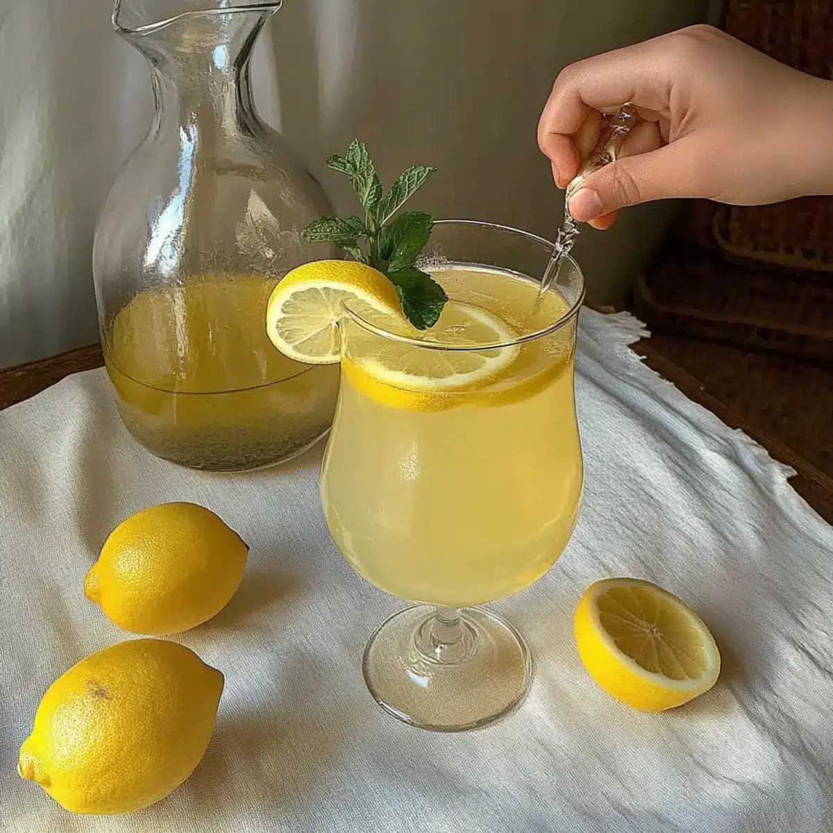 The Best Dandelion Lemonade