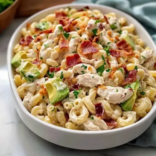 Creamy Chicken Pasta Salad