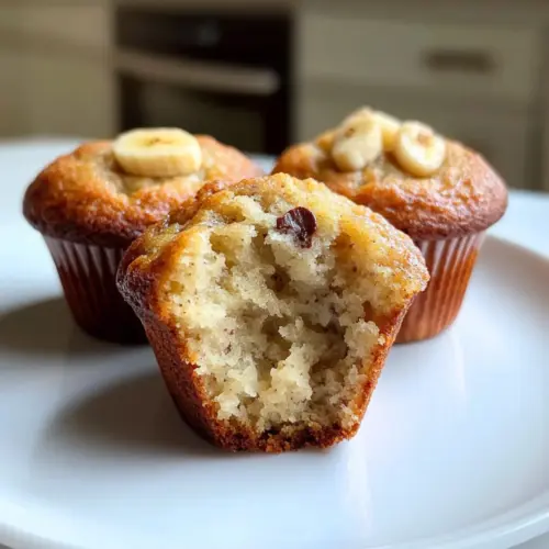 Healthy Greek Yogurt Banana Muffins