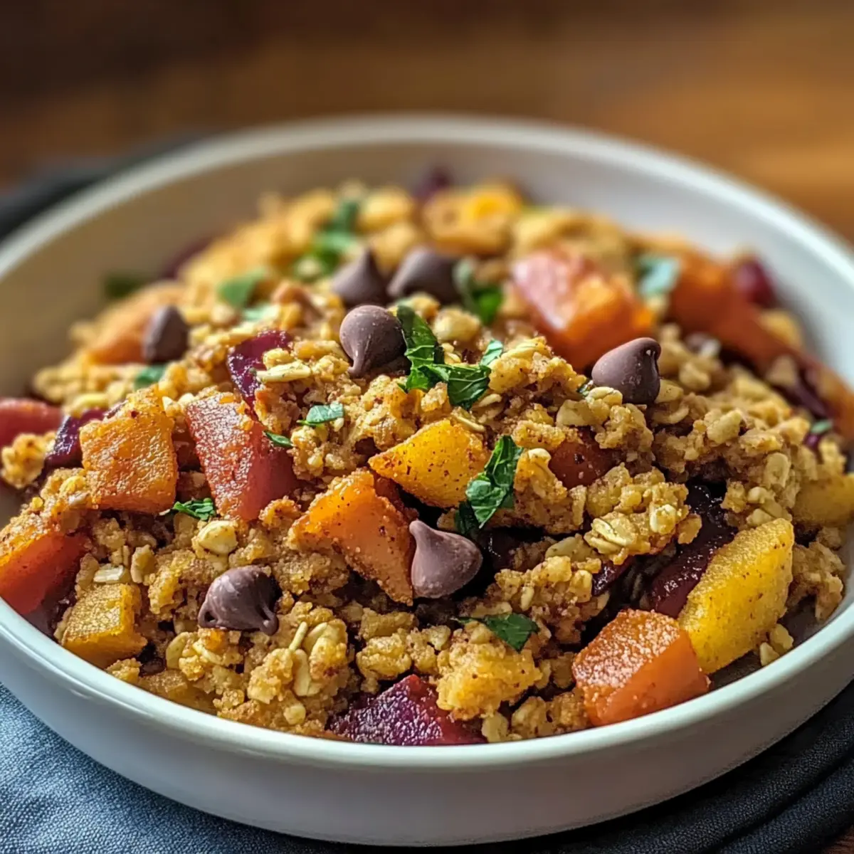 Moroccan Couscous with Roast Vegetables