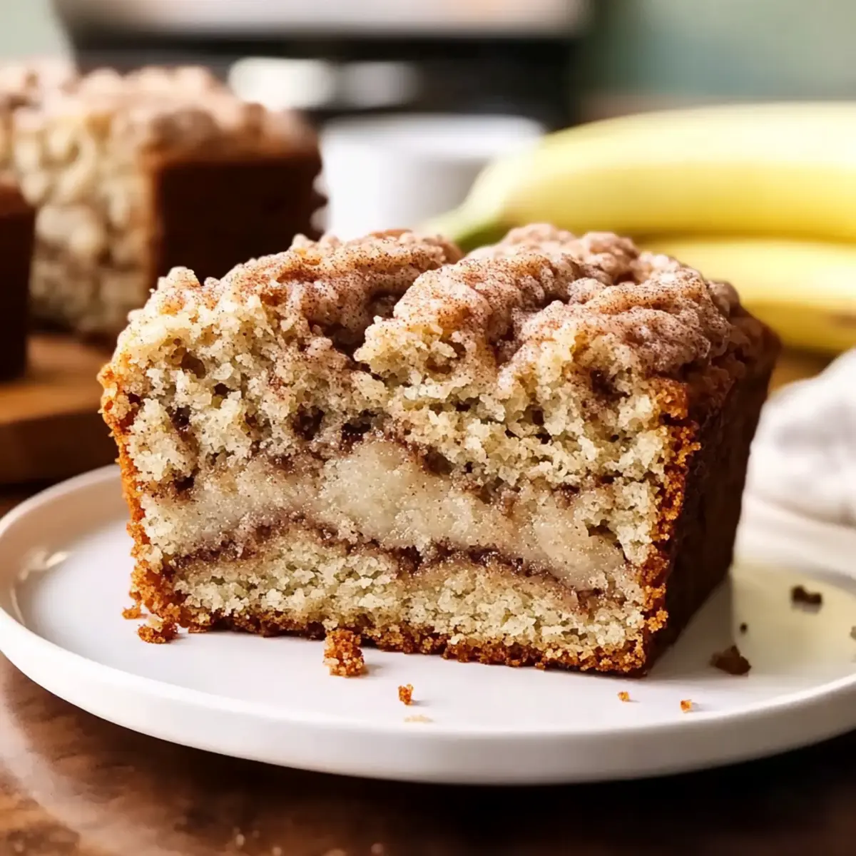 Classic Coffee Cake Banana Bread