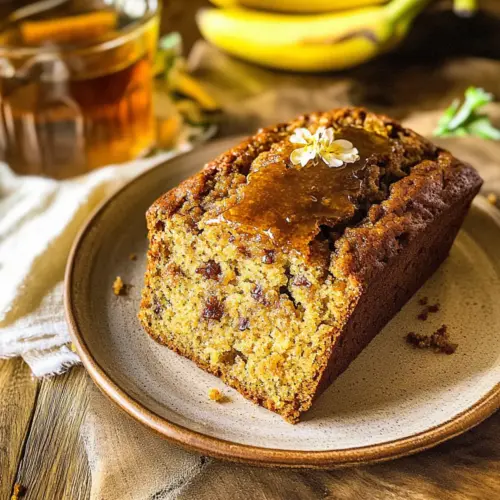 Maple-Bourbon Banana Bread