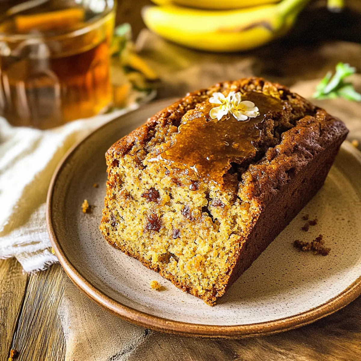 Maple-Bourbon Banana Bread