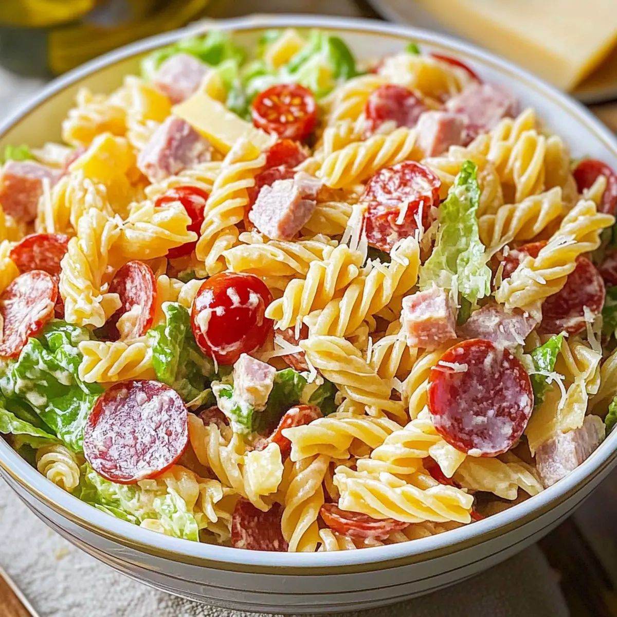 Italian Grinder Pasta Salad