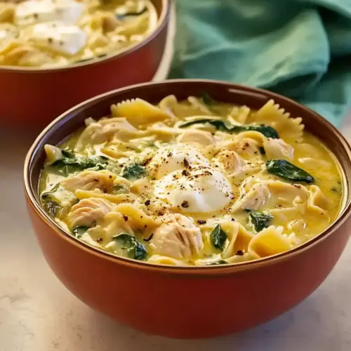 Best Chicken Lasagna Soup