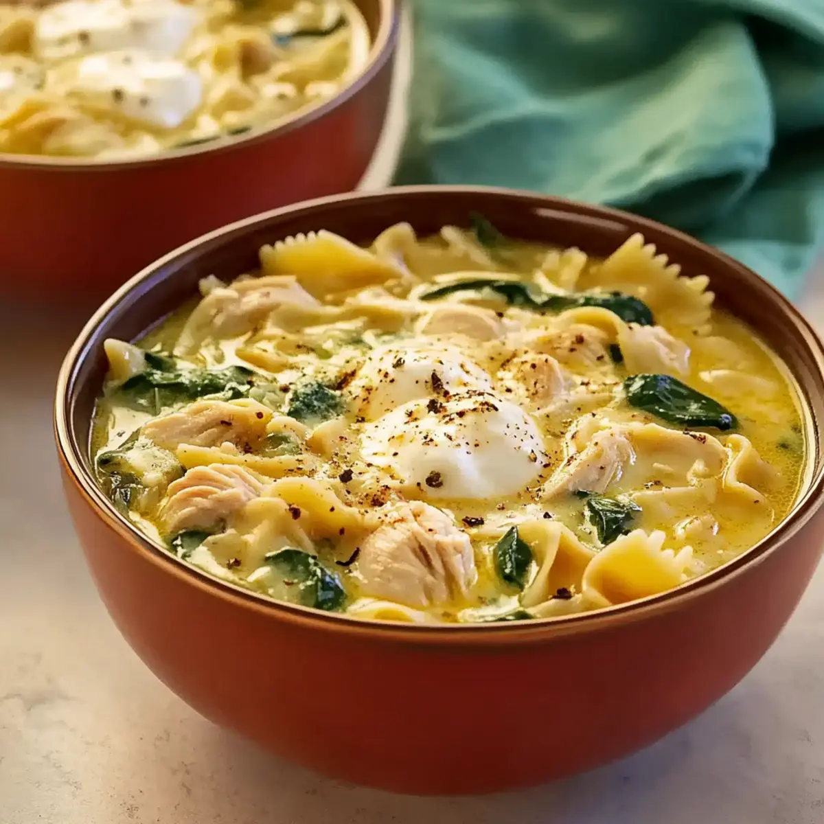 Best Chicken Lasagna Soup