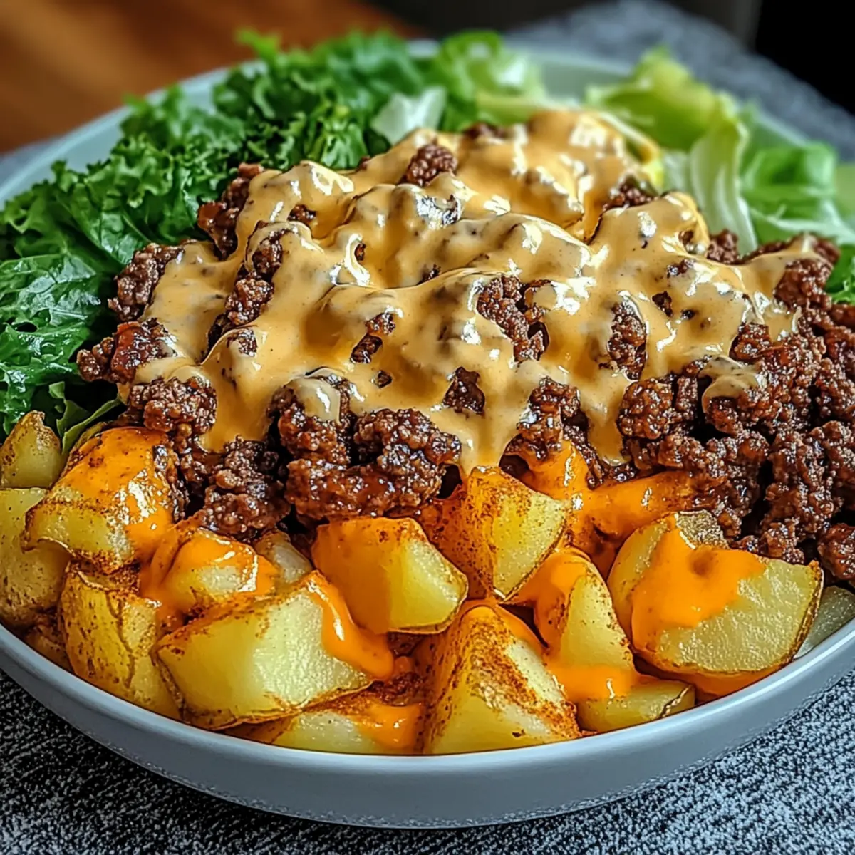 Smash Burger Bowl