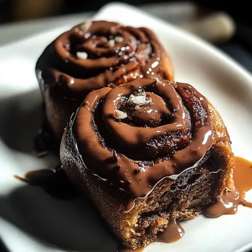 Double Chocolate Cinnamon Rolls