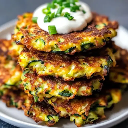 Crispy Keto Low Carb Zucchini Fritters