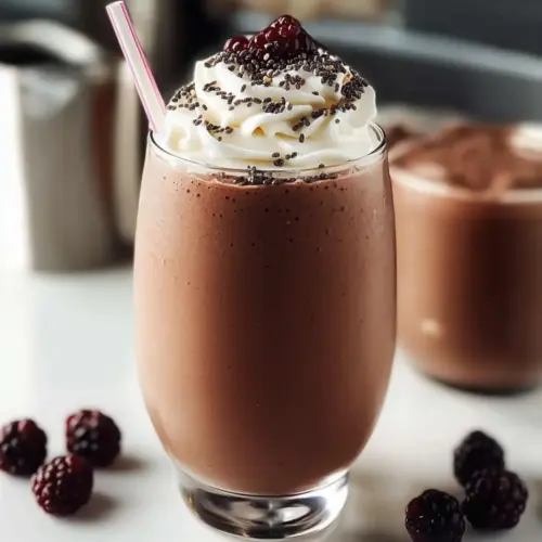 Mocha Madness Protein Smoothie