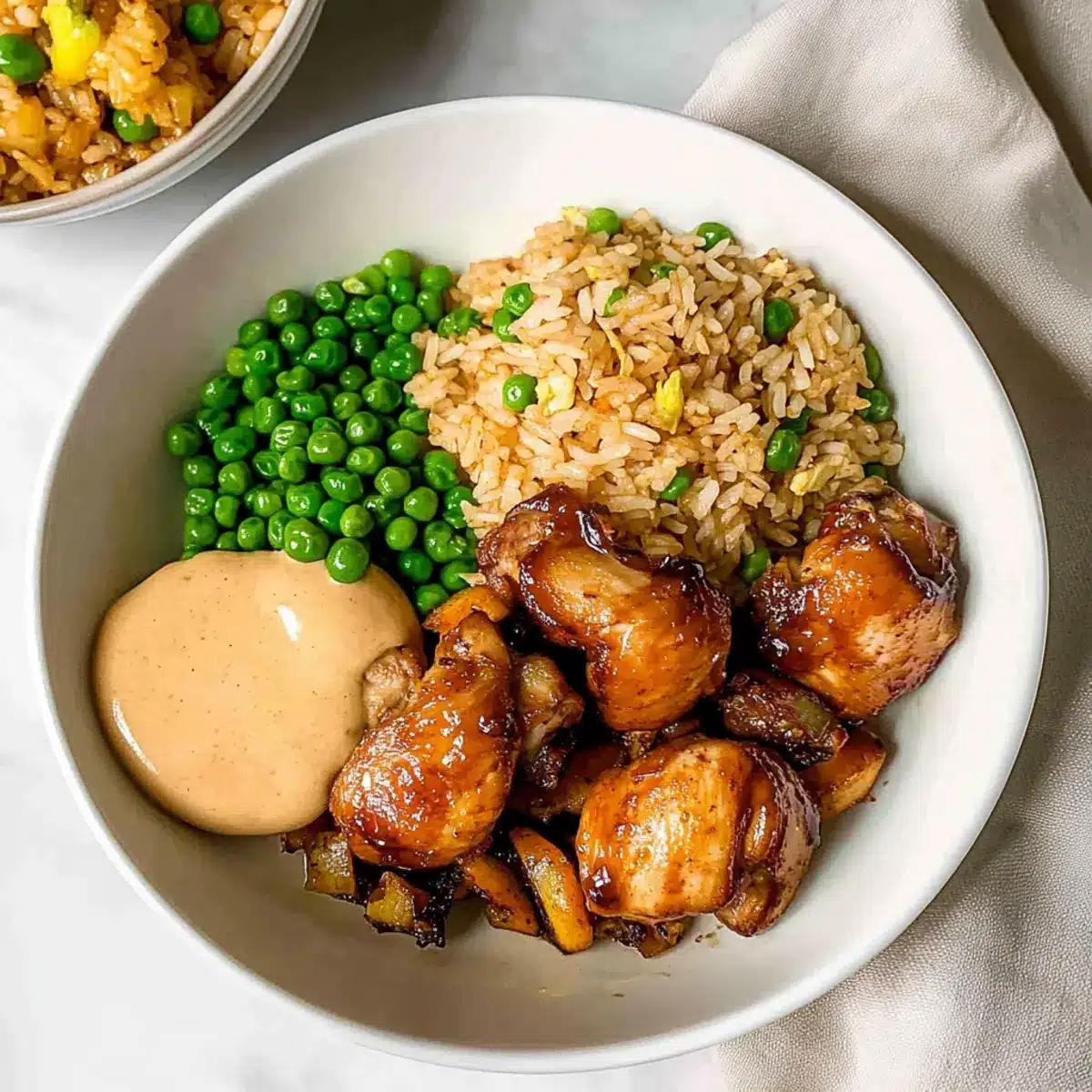 Hibachi Chicken with Fried Rice
