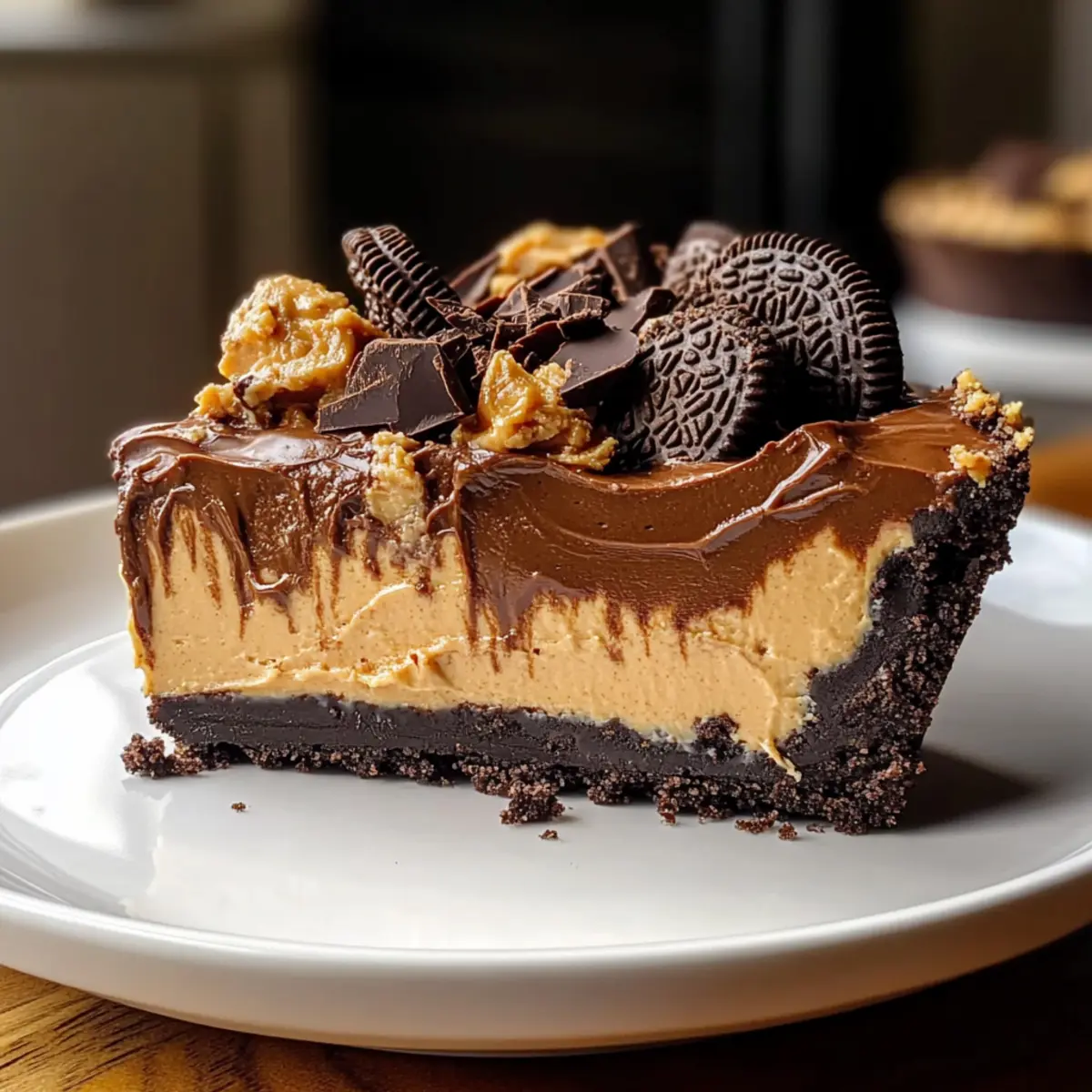Chocolate Peanut Butter Pie