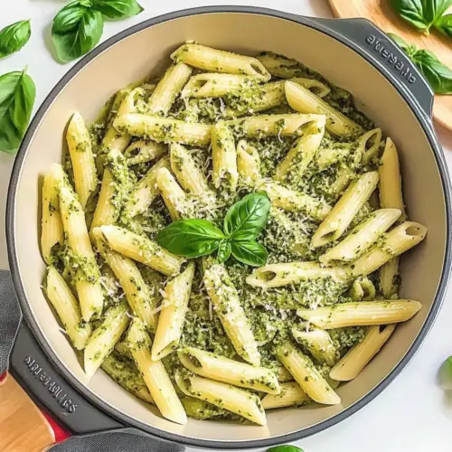 Creamy Pesto Ricotta Pasta