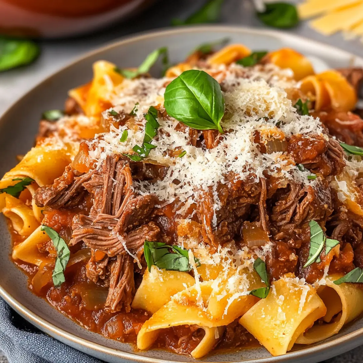Chuck Roast Pasta