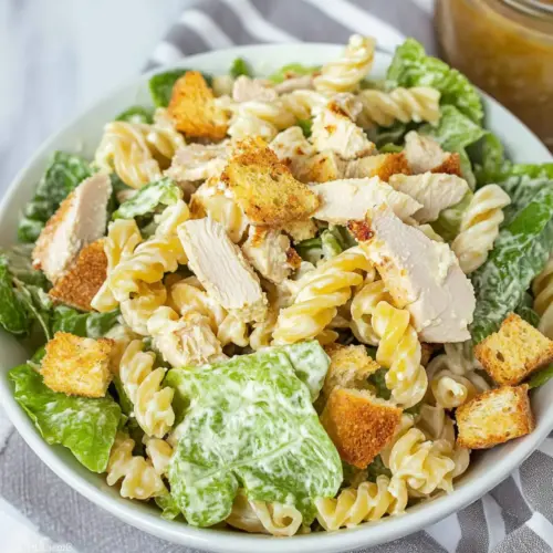 Chicken Caesar Pasta Salad Recipe