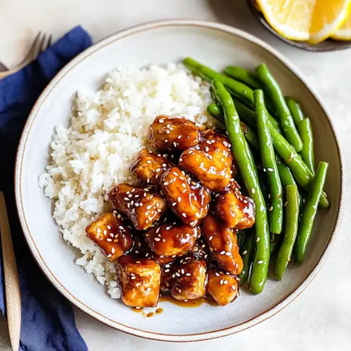Healthy Sesame Chicken