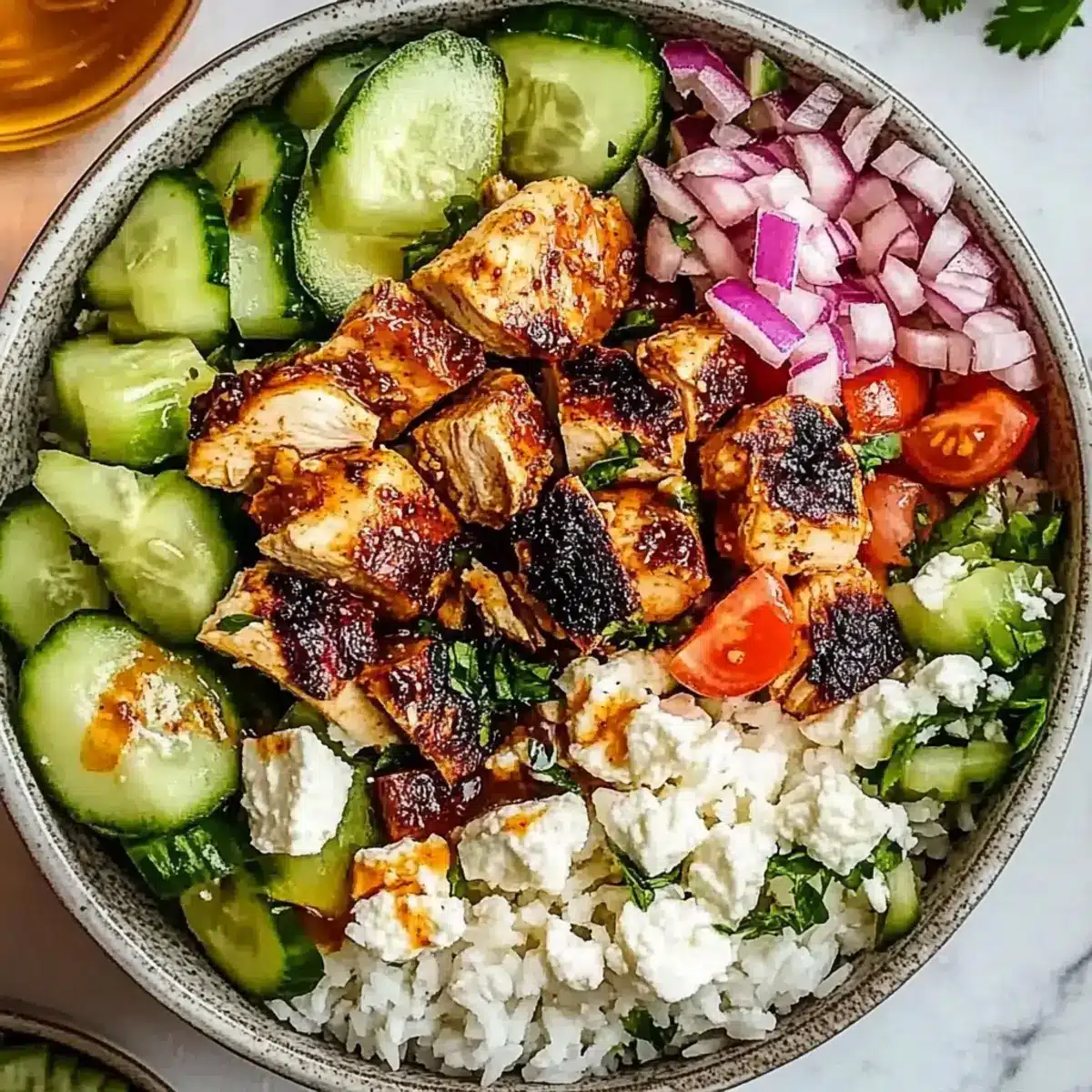 Cava Honey Harissa Chicken Bowls