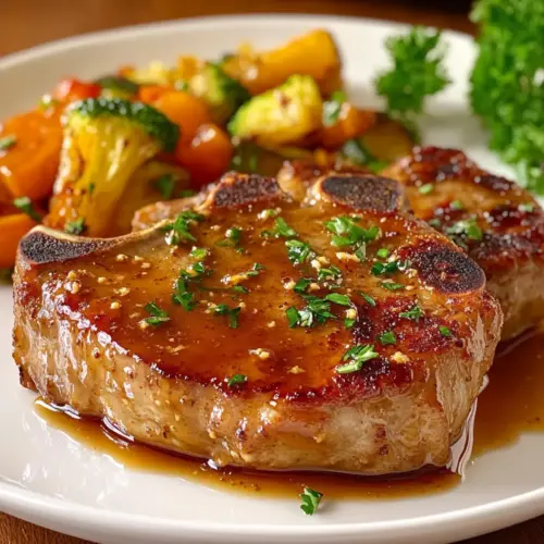 Honey Mustard Pork Chops