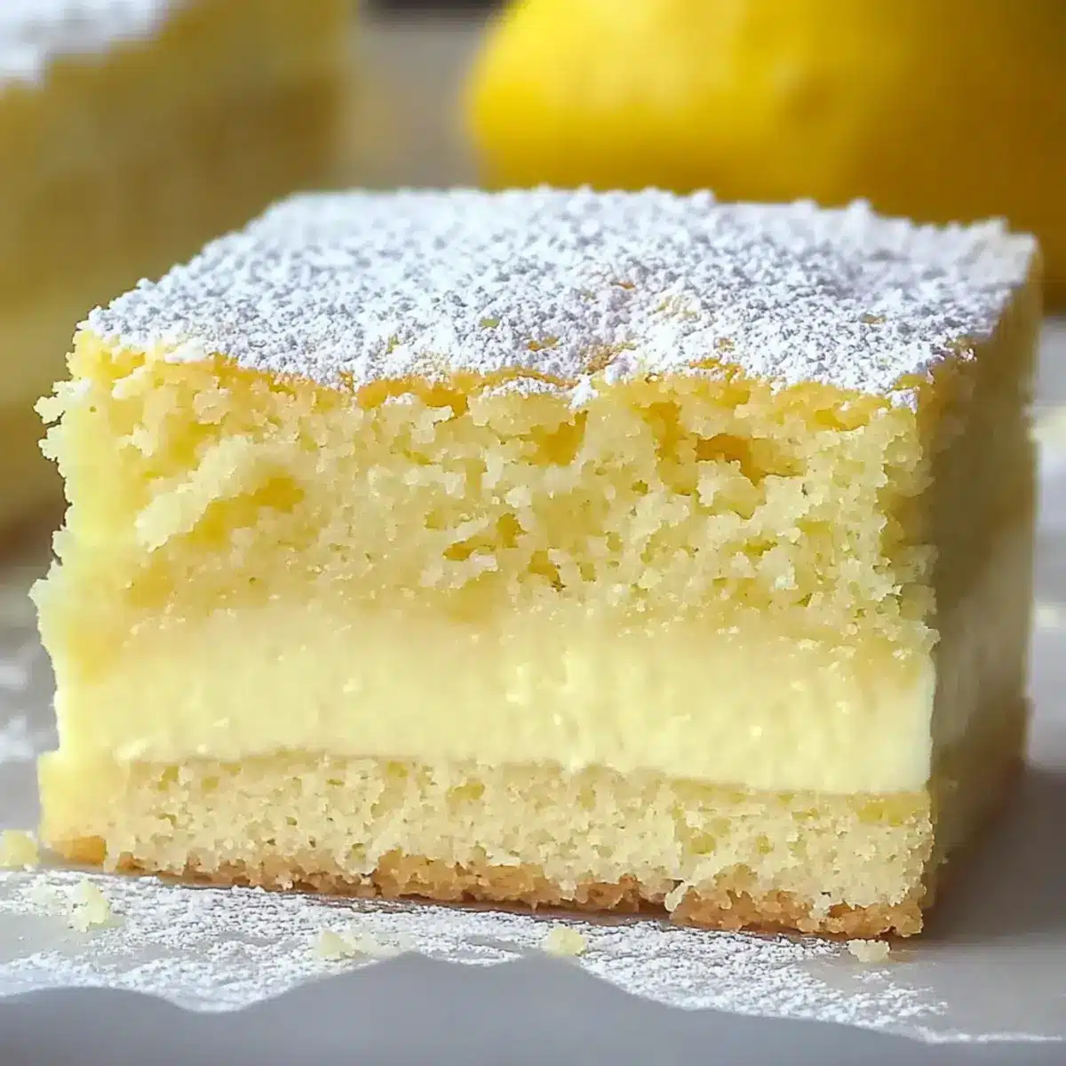 Lemon Custard Cake